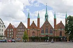 Heiligen-Geist-Hospital in Lübeck, since 1240