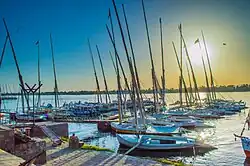 Feluccas on the Nile