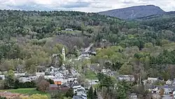 Lyme, New Hampshire, from the west