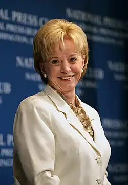 Lynne Cheney served from 2001 to 2009  (1941-08-14) August 14, 1941 (age&nbsp;84)  84&nbsp;years, 319&nbsp;days