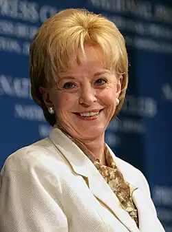 Lynne Cheney  2001–2009 – wife of Dick Cheney