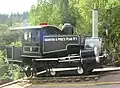 M&PP 5, an 0-4-2T, at the depot in Manitou Springs