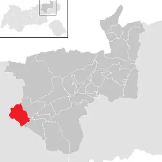 Location in the district