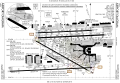 A map of Miami International Airport.