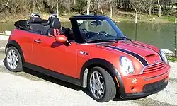 A MINI Cooper S Convertible