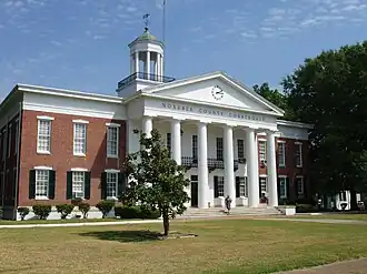 Noxubee County courthouse in Macon