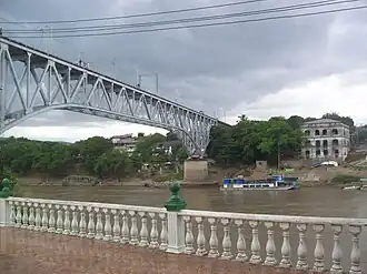Bridge over the Magdalena river
