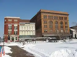 Buildings along Main Street