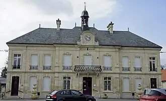 The town hall in Boult-sur-Suippe