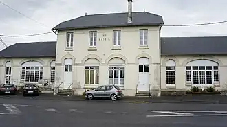 The town hall in Souain-Perthes-lès-Hurlus