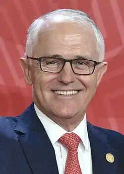 Malcolm Turnbull(2015–2018) (1954-10-24) 24 October 1954 (age&nbsp;71)