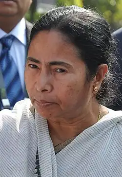 Portrait of Mamata Banerjee