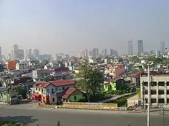 South Luzon Expressway overlooking San Andres