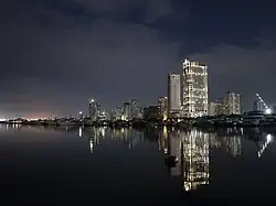 Malate skyline at night