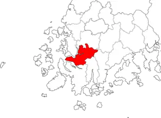 Location of Yeongam