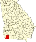 State map highlighting Decatur County