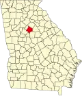 State map highlighting Newton County