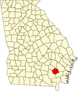 State map highlighting Pierce County