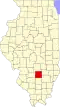 State map highlighting Marion County