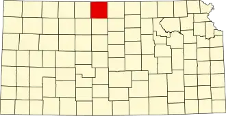 State map highlighting Smith County