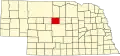 State map highlighting Blaine County