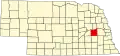 State map highlighting Butler County