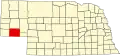 State map highlighting Cheyenne County