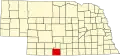 State map highlighting Furnas County