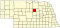 State map highlighting Garfield County