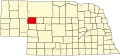State map highlighting Grant County