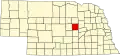 State map highlighting Greeley County