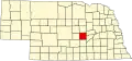State map highlighting Howard County