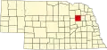 State map highlighting Madison County