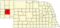 State map highlighting Morrill County