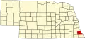 State map highlighting Nemaha County