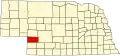 State map highlighting Perkins County