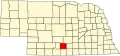 State map highlighting Phelps County