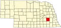 State map highlighting Seward County