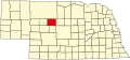 State map highlighting Thomas County