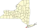 State map highlighting Richmond County