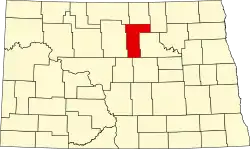State map highlighting Pierce County