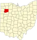 State map highlighting Putnam County