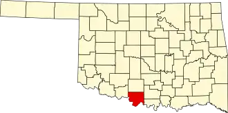 State map highlighting Jefferson County