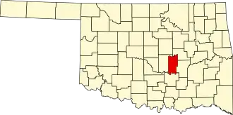 State map highlighting Seminole County