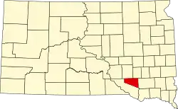 State map highlighting Douglas County
