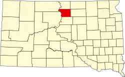 State map highlighting Walworth County