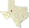State map highlighting Howard County