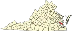 State map highlighting York County