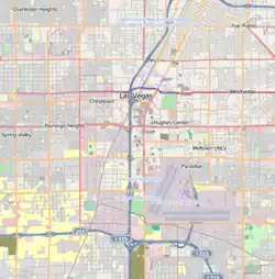 T-Mobile Arena is located in Downtown Las Vegas