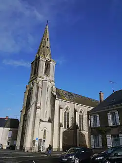 The church of Saint-Serge-Saint-Bach in Marans